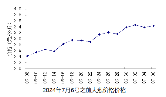 山东大葱近期市场价格动态分析报告